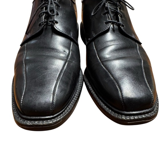 Allen Edmonds Warren Black Leather Dress Shoes Size 10 D Bicycle Toe Lace Up USA main image 10